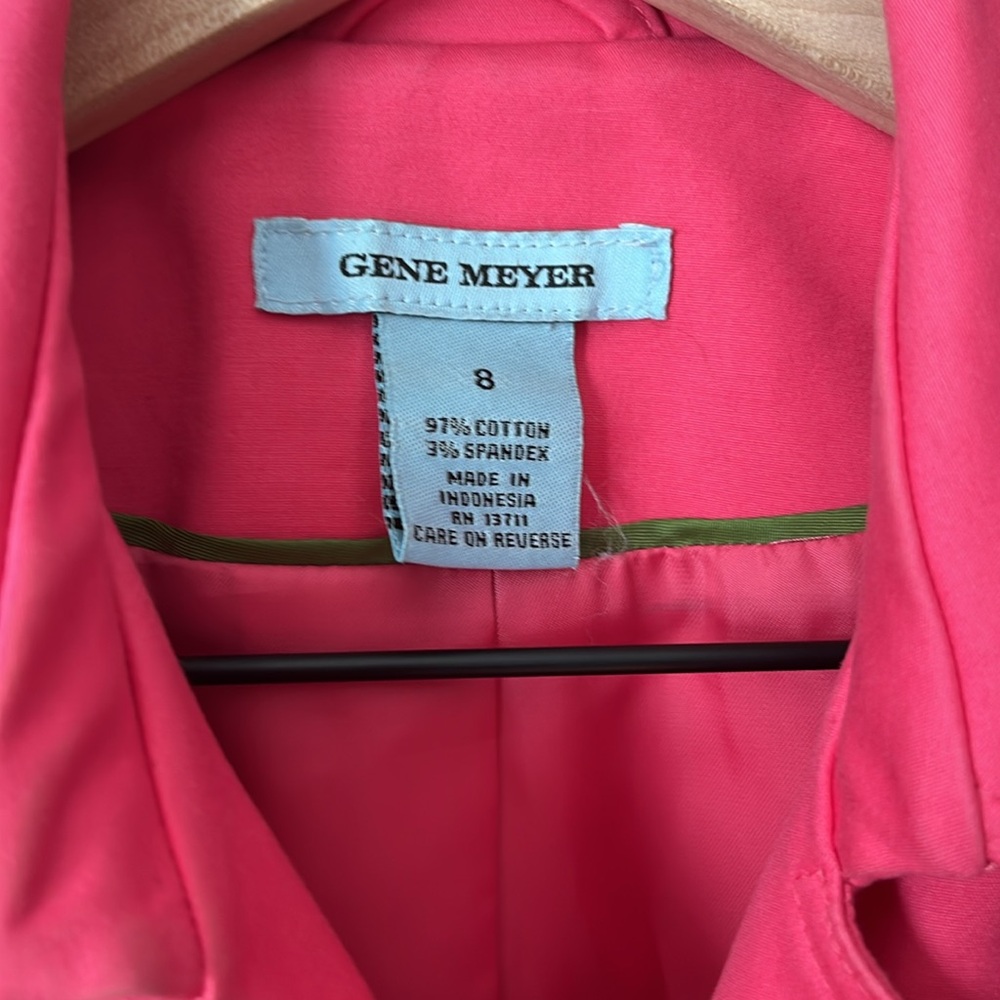 Gene Meyer Midlength Jacket Size 8 - image 5